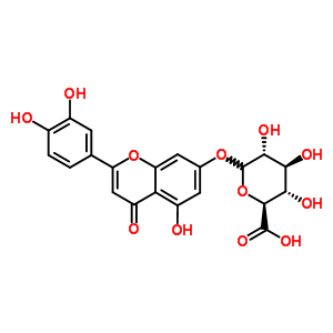 29741-10-4;38934-14-4;52088-97-8;73285-56-0  2-(3,4-dihydroxyphenyl)-5-hydroxy-4-oxo-4H-chromen-7-yl D-glucopyranosiduronic acid