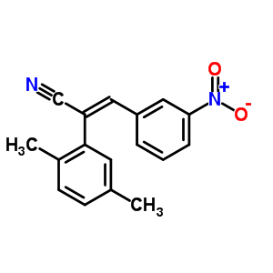 31881-16-0  (2E)-2-(2,5-dimethylphenyl)-3-(3-nitrophenyl)prop-2-enenitrile