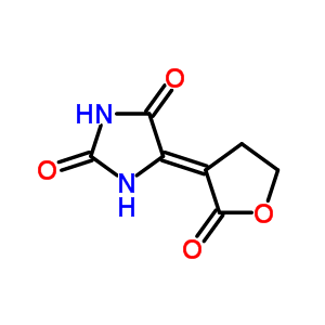35217-82-4  (5Z)-5-(2-oxodihydrofuran-3(2H)-ylidene)imidazolidine-2,4-dione