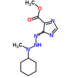 36137-84-5  methyl 4-(3-cyclohexyl-3-methyltriazanylidene)-4H-imidazole-5-carboxylate