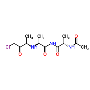 38320-48-8  (2S)-2-(acetylamino)-N-[(2S)-2-{[(1S)-3-chloro-1-methyl-2-oxopropyl]amino}propanoyl]propanamide (non-preferred name)