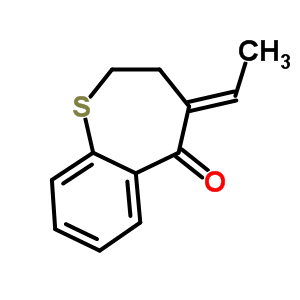 40322-49-4  (4E)-4-ethylidene-3,4-dihydro-1-benzothiepin-5(2H)-one
