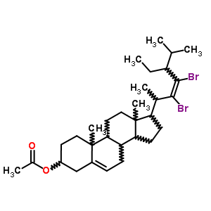 50630-06-3  (22Z)-22,23-dibromostigmasta-5,22-dien-3-yl acetate