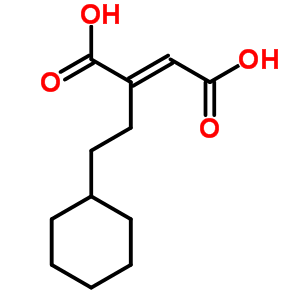 5469-50-1  (2E)-2-(2-cyclohexylethyl)but-2-enedioic acid