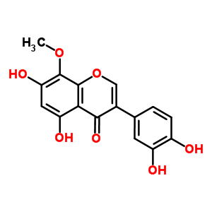 58262-89-8  3-(3,4-dihydroxyphenyl)-5,7-dihydroxy-8-methoxy-4H-chromen-4-one
