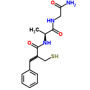 71431-51-1  N-(2-benzyl-3-sulfanylpropanoyl)-L-alanylglycinamide