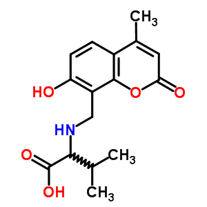 72185-50-3  N-[(7-hydroxy-4-methyl-2-oxo-2H-chromen-8-yl)methyl]valine