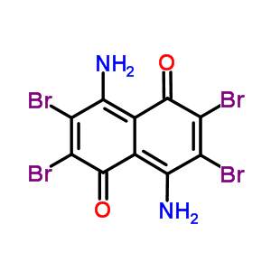72918-28-6  4,8-diamino-2,3,6,7-tetrabromonaphthalene-1,5-dione