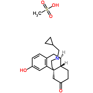 73361-71-4  17-(cyclopropylmethyl)-3-hydroxymorphinan-6-one methanesulfonate (salt)