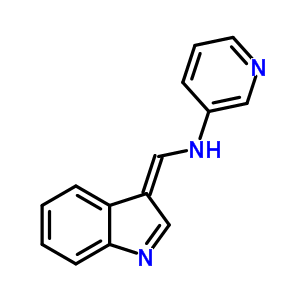 73816-56-5  N-(3H-indol-3-ylidenemethyl)pyridin-3-amine