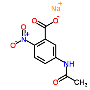 79817-51-9  sodium 5-(acetylamino)-2-nitrobenzoate