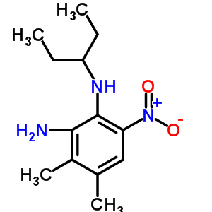121245-72-5  N~1~-(1-ethylpropyl)-3,4-dimethyl-6-nitrobenzene-1,2-diamine