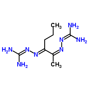 121563-99-3  N'',N'''''-(2Z,3E)-hexane-2,3-diylidenedicarbonohydrazonic diamide