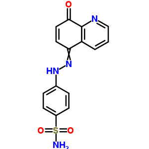 16588-39-9  4-[2-(8-oxoquinolin-5(8H)-ylidene)hydrazino]benzenesulfonamide