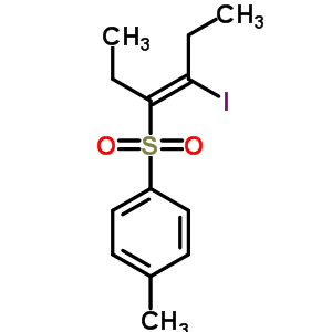 22214-92-2  (1Z)-1-ethyl-2-iodobut-1-en-1-yl 4-methylphenyl sulfone