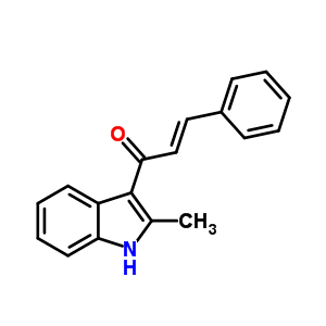 26211-98-3  (2E)-1-(2-methyl-1H-indol-3-yl)-3-phenylprop-2-en-1-one