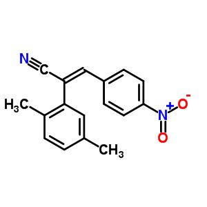31881-17-1  (2E)-2-(2,5-dimethylphenyl)-3-(4-nitrophenyl)prop-2-enenitrile
