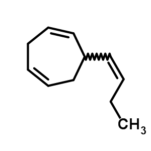 33156-92-2  6-[(1Z)-but-1-en-1-yl]cyclohepta-1,4-diene