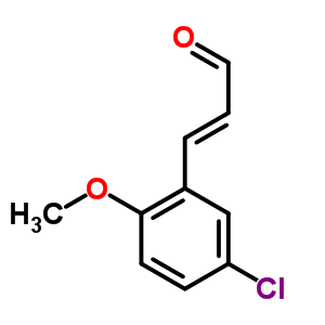 33538-90-8  (2E)-3-(5-chloro-2-methoxyphenyl)prop-2-enal
