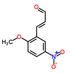 33538-92-0  (2E)-3-(2-methoxy-5-nitrophenyl)prop-2-enal