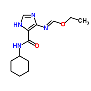40067-61-6  ethyl [5-(cyclohexylcarbamoyl)-1H-imidazol-4-yl]imidoformate