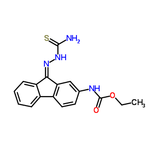 42135-11-5  ethyl [(9E)-9-(carbamothioylhydrazono)-9H-fluoren-2-yl]carbamate