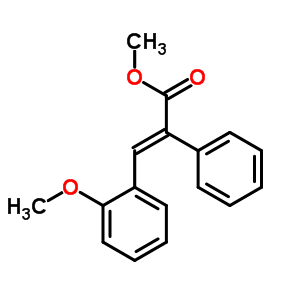 42307-45-9  methyl (2E)-3-(2-methoxyphenyl)-2-phenylprop-2-enoate