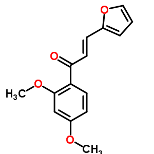 4332-90-5  (2E)-1-(2,4-dimethoxyphenyl)-3-furan-2-ylprop-2-en-1-one