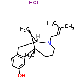 51547-60-5  (2S,7S,12R)-7,12-dimethyl-3-(3-methylbut-2-en-1-yl)-2,3,4,5,6,7-hexahydro-1H-2,7-methano-3-benzazonin-9-ol hydrochloride