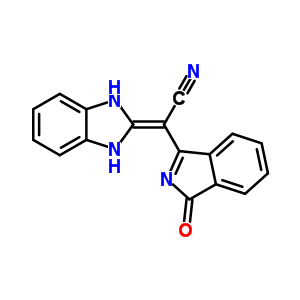 52821-73-5  1,3-dihydro-2H-benzimidazol-2-ylidene(1-oxo-1H-isoindol-3-yl)acetonitrile
