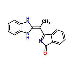 52821-75-7  3-[1-(1,3-dihydro-2H-benzimidazol-2-ylidene)ethyl]-1H-isoindol-1-one