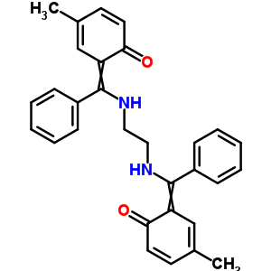 53234-42-7  6,6'-{ethane-1,2-diylbis[imino(phenylmethylylidene)]}bis(4-methylcyclohexa-2,4-dien-1-one)