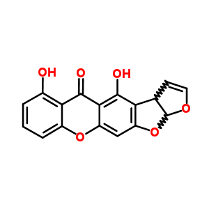 55256-49-0  4,6-dihydroxy-3a,12a-dihydro-5H-furo[3',2':4,5]furo[3,2-b]xanthen-5-one