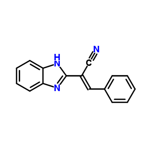 57319-66-1  (2E)-2-(1H-benzimidazol-2-yl)-3-phenylprop-2-enenitrile