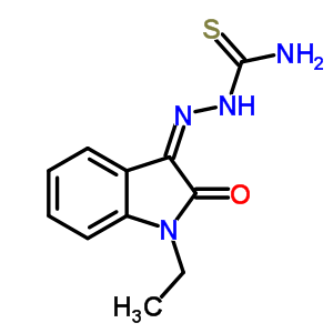 607-05-6  (3E)-1-etil-1H-indol-2,3-dion 3-tiyosemikarbazon