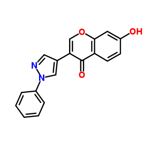 61034-11-5  7-hydroxy-3-(1-phenyl-1H-pyrazol-4-yl)-4H-chromen-4-one