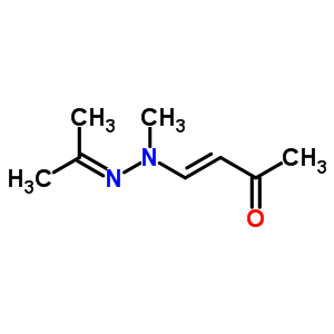 63262-98-6  (3E)-4-[1-methyl-2-(1-methylethylidene)hydrazino]but-3-en-2-one