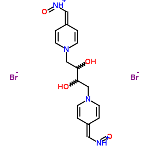 63906-14-9  [(2,3-dihydroxybutane-1,4-diyl)dipyridin-1-yl-4-ylidene]bis(N-oxomethanaminium) dibromide