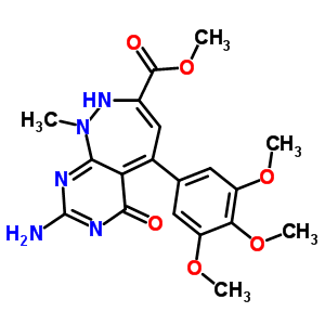70311-81-8  methyl 8-amino-1-methyl-6-oxo-5-(3,4,5-trimethoxyphenyl)-2,6-dihydro-1H-pyrimido[4,5-c][1,2]diazepine-3-carboxylate
