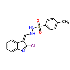 70952-09-9  N'-[(Z)-(2-chloro-3H-indol-3-ylidene)methyl]-4-methylbenzenesulfonohydrazide