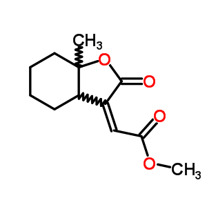 72163-24-7  methyl (2Z)-(7a-methyl-2-oxohexahydro-1-benzofuran-3(2H)-ylidene)ethanoate