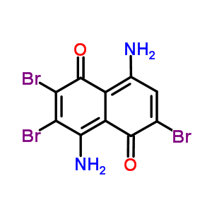 72918-29-7  4,8-diamino-2,3,6-tribromonaphthalene-1,5-dione