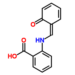 7361-93-5  2-{[(6-oxocyclohexa-2,4-dien-1-ylidene)methyl]amino}benzoic acid