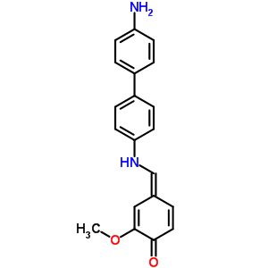 73688-67-2  (4Z)-4-{[(4'-aminobiphenyl-4-yl)amino]methylidene}-2-methoxycyclohexa-2,5-dien-1-one