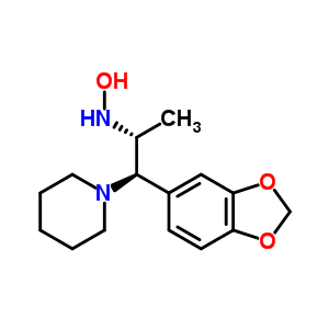 7399-15-7  (1R,2R)-1-(1,3-benzodioxol-5-yl)-N-hydroxy-1-piperidin-1-ylpropan-2-amine