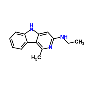 74011-08-8  N-ethyl-1-methyl-5H-pyrido[4,3-b]indol-3-amine