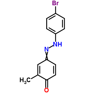 7466-34-4  4-[(4-bromophenyl)hydrazono]-2-methylcyclohexa-2,5-dien-1-one