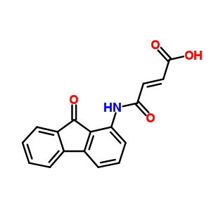 7510-69-2  (2E)-4-oxo-4-[(9-oxo-9H-fluoren-1-yl)amino]but-2-enoic acid