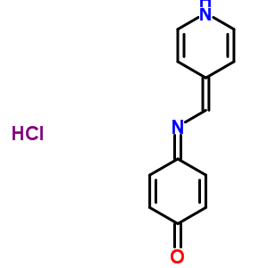 75273-88-0  4-[(pyridin-4(1H)-ylidenemethyl)imino]cyclohexa-2,5-dien-1-one hydrochloride