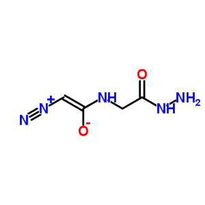 820-75-7  (Z)-2-diazonio-1-[(2-hydrazino-2-oxoethyl)amino]ethenolate (שם לא מועדף)